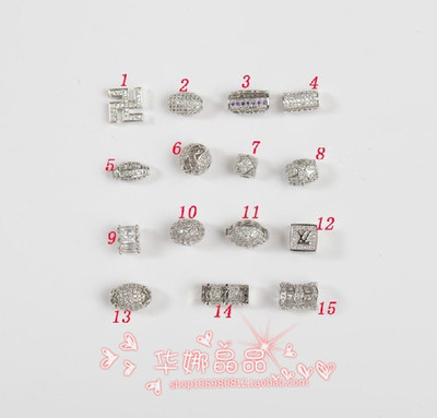 冬裝新品真空鍍銀 鑲鋯石雙接頭配飾 DIY 配件批發(fā)桶珠 隔珠 方快珠_珠寶/配飾飾品/流行首飾/時(shí)尚飾品_自由設(shè)計(jì)吧